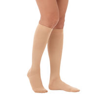 Alternate image Women's Moderate Compression Knee High Stockings, Available in Black, Beige, Navy, White