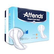 Alternate Image 1 for Attends® Incontinence Shape Pads, Super Absorbency