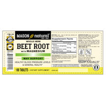 Alternate Image 1 for Beet Root with Magnesium Tablets