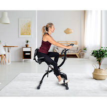 Product Image for Recumbent Bike with Resistance Bands