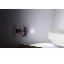 Alternate Image 1 for Cabinet LED Hinge Lights - Set of 4