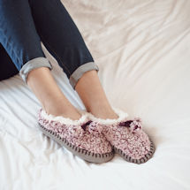 Product Image for Frosted Sherpa Ballerina Slipper - Purple