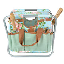 Product Image for Canvas Garden Tool Bag & Stool Carry-All