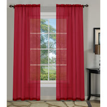 Product Image for Solid Voile Panel Pair 