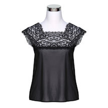 Alternate image for Reversible Cami with Lace Top