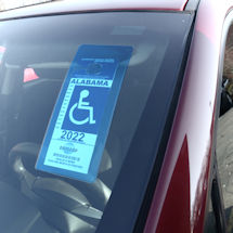 Alternate Image 1 for Handicap Visor Pocket for Car