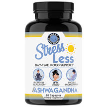 Product Image for Stress Less Day Time Mood Support - 60 Capsules