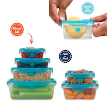 Alternate Image 3 for Stretch & Fresh™ Food Storage Container Set