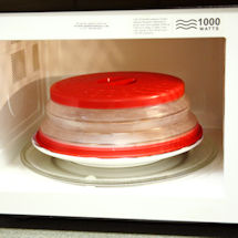 Product Image for Collapsible Microwave Food Cover