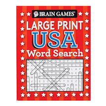 Alternate Image 1 for Large Print USA Word Search - Set of 4
