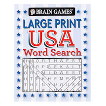 Alternate Image 3 for Large Print USA Word Search - Set of 4