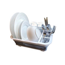Alternate Image 2 for Collapsible Dish Rack