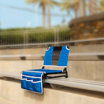 2-in-1 Folding Stadium Bleacher Seat and Chair