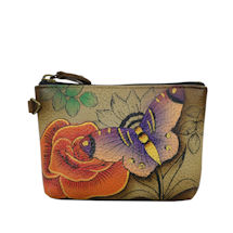 Product Image for Anna by Anuschka Zip-Top Leather Pouch
