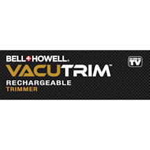 Alternate Image 2 for Bell & Howell Vacutrim Rechargeable Hair Trimmer
