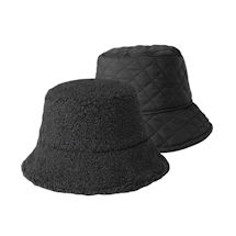 Alternate Image 4 for Reversible Sherpa Bucket Hat
