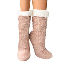 Alternate Image 3 for Chenille Slipper Socks