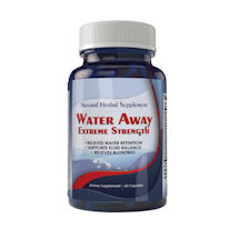 Alternate image for Water Away Extreme Strength Natural Diuretic Supplement - 60 Capsules