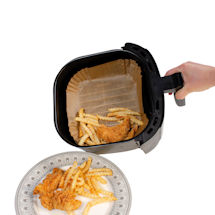 Alternate Image 2 for Disposable Air Fryer Liners - Square - 48 Pack