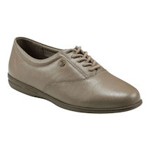 Easy Spirit Motion Leather Oxford Shoes - Wheat