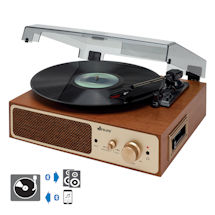 Product Image for Turntable with Cassette Player