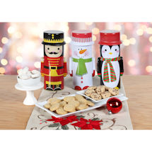 Product Image for Cookie Character Tins Filled with Cookies