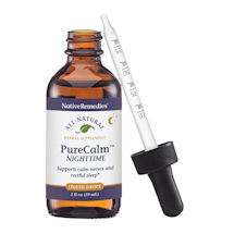 Alternate Image 1 for PureCalm Nighttime Herbal Supplement