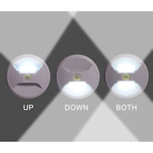 Alternate image Multi-Direction Sensor Light - 2 Pack