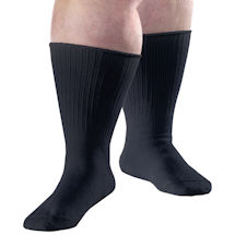 Product Image for Unisex Extra Wide Edema Crew Length Socks - 2 Pairs