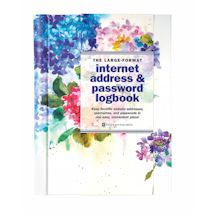 Alternate image for Large Format Internet Password Address Book