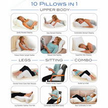 Alternate image for Contour 10-in-1 Flip Pillow