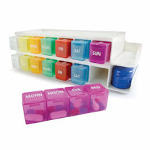 Alternate image for Weekly Pill Sorter and Organizer