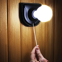 Alternate image for Stick-Up Battery Operated Light Bulb