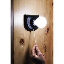 Alternate image Stick-Up Battery Operated Light Bulb - Set of 2