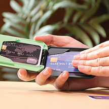 Alternate image for Slim Mint Unisex RFID Blocking Wallet