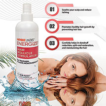 Alternate image for Energizer Hair Products - Treatment Shampoo, Hair Follicle Stimulator, or Hair Thickening Serum