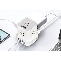 Alternate image The Cube Surge Protecting Multi-Oulet Extension Cord