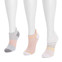 Alternate image Muk Luks Compression Sport Socks - 6 Pairs