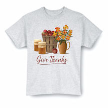 Alternate Image 1 for Give Thanks T-Shirts or Sweatshirts