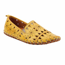 Spring Step Fusaro Slip On Loafers - Yellow