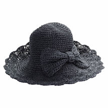 Alternate image for Crocheted-Edge Packable Hat