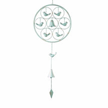 Alternate Image 1 for Circle of Birds & Bells Wind Chime