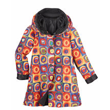 Alternate image for Kandinsky Squares Rain Coat