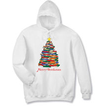 Alternate image Book Lovers Christmas T-Shirt or Sweatshirt