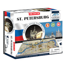 4D Cityscape Puzzle - St. Petersburg