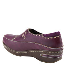 Alternate image for Spring Step Women's Closed-Back Hand-Painted Leather Clogs