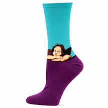 Alternate Image 10 for Colorful Fine Art Socks