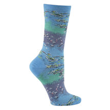 Colorful Fine Art Socks - Water Lily
