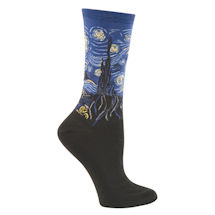 Colorful Fine Art Socks - Starry Night