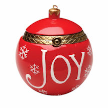 Red Joy Ornament